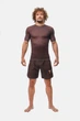 Рашгард Core Rashguard Short Sleeve Dark Oak L Цвет Коричневый (501323-859-L) - изображение 3