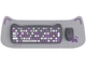 Комплект (клавіатура, миша) Canyon HSET-W6 Kitty Edition Violet (CNS-HSETW6VT) - изображение 1