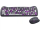 Комплект (клавіатура, миша) Canyon HSET-W6 Kitty Edition Violet (CNS-HSETW6VT) - изображение 3