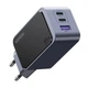 Зарядное устройство UGREEN Nexode S 65W 3-Port 2xType-C 1xUSB GaN Fast Charger EU Space Grey (UGR-35042) - изображение 1