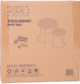 Zestaw stolików kawowych ModernHome by Multistore Loftowy design 2 szt (PJJCT0111) - obraz 6