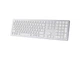 Клавіатура OfficePro SK1550 White (SK1550W) - изображение 4