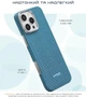 Чехол для смартфона Pitaka Ultra-Slim Case для Apple iPhone 16 Pro Ocean Blue (KI1601POCE) - изображение 7