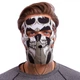 Маска лицевая ветрозащитная скелет SP-Sport 4344-4 Black-Multicolor - изображение 2