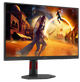 Монiтор 27" AOC Q27G4ZR Black/Red - изображение 1