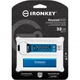 USB флеш накопичувач Kingston 32GB IronKey Keypad 200 AES-256 Encrypted Blue USB 3.2 (IKKP200/32GB) - изображение 6