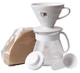 Набор для приготовления кофе Hario V60 02 керамика сервер фильтры XVDD-3012W - изображение 4