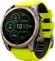 Смарт-часы Garmin Fenix 8 51mm Solar Sapphire Titanium w. Amp Yellow/Graphite Silicone Band (010-02907-20/21) - изображение 1