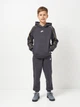 Детский теплый спортивный костюм (худи + штаны) для мальчика Nike HQ9318-060 M 137-147 см Anthracite/Anthracite/Bright Citron/White (198482273002) - изображение 1