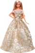 Lalka kolekcjonerska Barbie Świąteczna – blondynka (JBH95) (194735260966) - obraz 1
