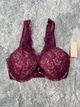Мереживний бюстгальтер Thirdlove 24/7 Lace Contour Plunge Bra - фуксія - 70E1/2 - изображение 1