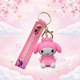 Брелок Май Мелоди Хелло Китти My Melody Hello Kitty Привет Китти Санрио аниме фигурка игрушка для ключей, рюкзака, сумки 7 см - изображение 2