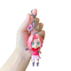 Брелок Наруто Харуно Сакура Naruto Sakura Haruno аниме фигурка игрушка для ключей, рюкзака, сумки 10 см - изображение 4
