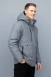 Мужская зимняя куртка Sun`s House XL Серый (RC-RW-5-grey) - изображение 4
