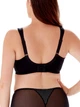 Бюстгальтер Berlei Beauty Stripe 541 мінімайзер на великі груди 85D Black Grey (5053014817565) - изображение 3
