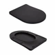 Унітаз підлоговий Qtap Robin Ultra Quiet безобідковий з сидінням Soft-close MATT BLACK QT13226083AMB - изображение 2