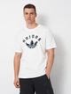Футболка хлопковая длинная мужская Adidas Originals Graphic JX3089 XL Белая (4068809537109) - изображение 1