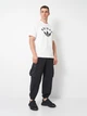 Футболка хлопковая длинная мужская Adidas Originals Graphic JX3089 XL Белая (4068809537109) - изображение 3