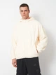 Толстовка флисовая на молнии мужская Adidas Future Icons Small Logo Fleece JW7084 XL Кремово-белый/Коричневый (4068806686398) - изображение 1