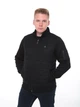 Кофта мужская черная классическая на флисе 73 3XL - изображение 1