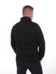 Кофта мужская черная классическая на флисе 73 3XL - изображение 2