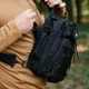 Сумка слинг через плечо Tribe Sling Pack на 6,5 л (Black) - изображение 9