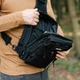 Сумка слинг через плечо Tribe Sling Pack на 6,5 л (Black) - изображение 10