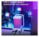 Микрофон c пантографом конденсаторный Fifine Q-6T-W RGB USB White - изображение 9