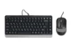 Комплект (клавіатура + миша) A4Tech Fstyler F1110 Grey - изображение 1
