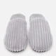 Женские домашние тапочки утепленные меховые с закрытым носком FX shoes Лотос 7707 39 25 см Димчастые (2820000022813) - изображение 3