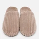 Женские домашние тапочки утепленные меховые с закрытым носком FX shoes Лотос 7808 39 25 см Сахара (2820000022875) - изображение 3