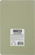 Еженедельник датированный 2026 Buromax Light Morandi А5 из искусственной кожи 136 страниц оливковый (BM.2712-36) - изображение 3