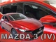 Дефлектори вікон вітровики Mazda 3 3 5D HB 19- вставні 4шт Heko Мазда 3 АМ0054453 - зображення 1