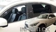 Дефлекторы окон ветровики Infiniti QX70 5D 08-17 вставные 4шт Heko Инфинити КХ70 АМ00542701 - изображение 1