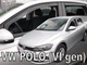 Дефлектори вікон вітровики Volkswagen Polo 6 5D HB 17- вставні 4шт Heko Фольксваген Поло АМ0054477 - зображення 1