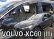 Дефлектори вікон вітровики Volvo XC60 2 5D 17- вставні 4шт Heko Вольво ХЦ60 АМ0054702 - зображення 1