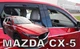 Дефлекторы окон ветровики MAZDA CX-5 5D 17- вставные 4шт Heko Мазда ЦХ-5 АМ0054455 - изображение 1