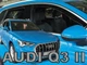 Дефлекторы окон ветровики Audi Q3 5D 18- вставные 4шт Heko Ауди Ку3 АМ0054614 - изображение 2