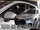 Дефлекторы окон ветровики Audi Q3 5D Sportback 18- вставные 4шт Heko Ауди Ку3 АМ0054615 - изображение 1