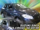 Дефлекторы окон ветровики Suzuki SX4 2 5D 13-21 вставные 4шт Heko Сузуки СХ4 АМ0033835 - изображение 1