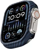 Захисний бампер Pitaka Air Case для Apple Watch Ultra 2/Ultra 49mm Black/Blue (KW2302A) - зображення 2