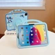 Чохол дитячий Silikon Power з підставкою і ремінцем Apple iPad 11" 2025 (A16) Stitch Light Blue - зображення 4
