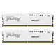 Оперативна пам'ять Kingston Fury Beast 32 GB (2x16GB) DDR5 6000 MHz White (KF560C30BWK2-32) - зображення 1
