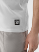 Футболка бавовняна довга чоловіча 4F 4FSSS24TTSHM2505-10S 2XL Біла (5905700515494) - зображення 5