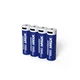 Акумуляторна батарея AA XTAR Light LR-C 1.5V Li-ion 2000mAh з USB Type-C та LED індикатором | мaкс. розряд - 2.5А | набір 4шт. у пласт. кейсі із шнуром x4 Type-C - зображення 2