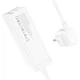 Зарядное устройство Hoco AC10A Socket AC250V/2500W + DC65W (PD3.0, PPS, QC4.0+) порты 2C+2A White (42087) - изображение 4