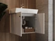 Тумба подвесная Juventa Tessera Tsr-60 белая матовая с умывальником Orion-60 - изображение 12