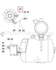 Обратный клапан-маслёнка переднего фланца бочки K-R VZ 8LR-WD Putzmeister 740 Original - изображение 2
