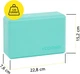 Блок для йоги Cornix XR-0100 EVA 22.8 х 15.2 х 7.6 см Мятный - изображение 6