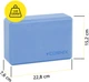 Блок для йоги Cornix XR-0102 EVA 22.8 х 15.2 х 7.6 см Синий - изображение 6